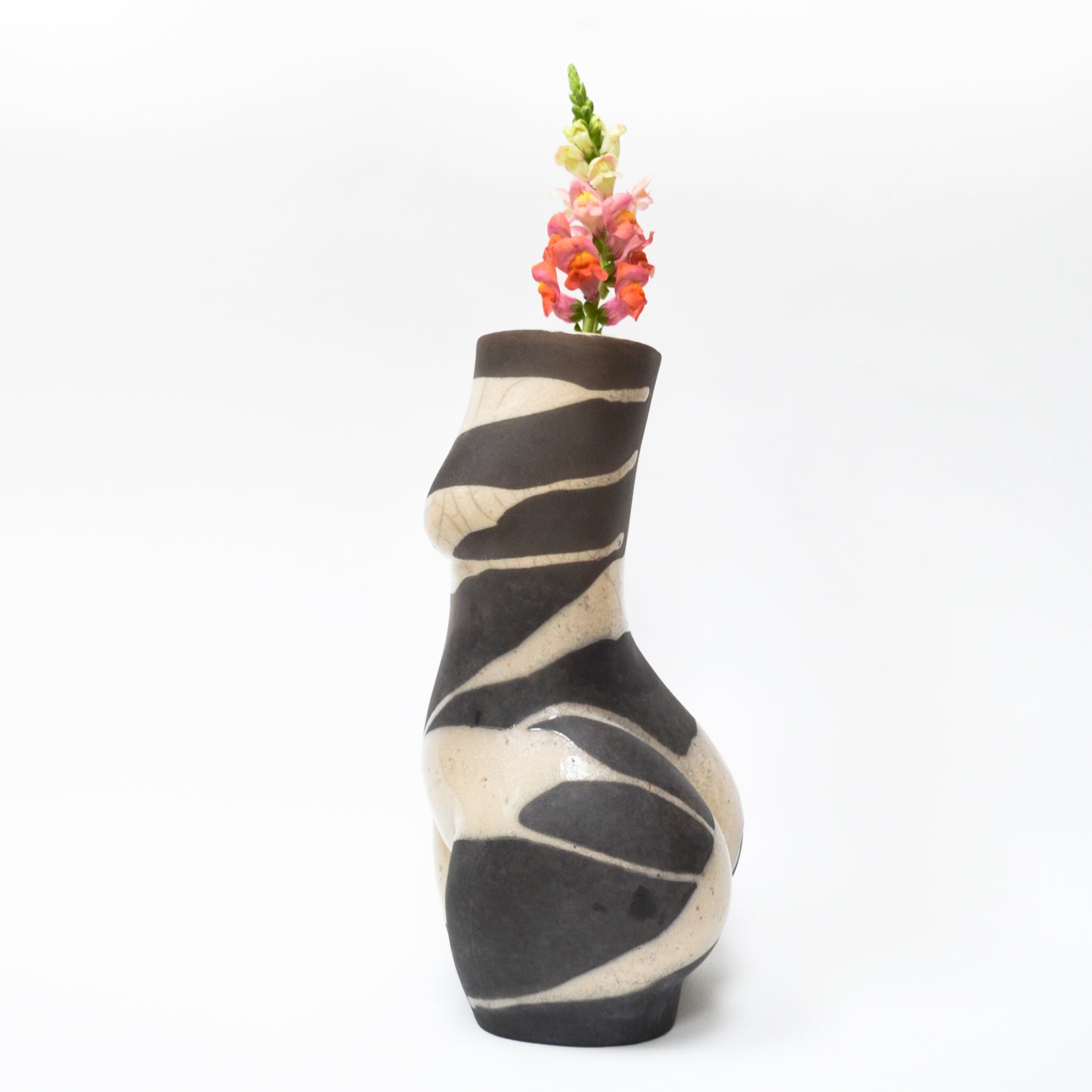 »MARLENE« RAKU ZEBRA