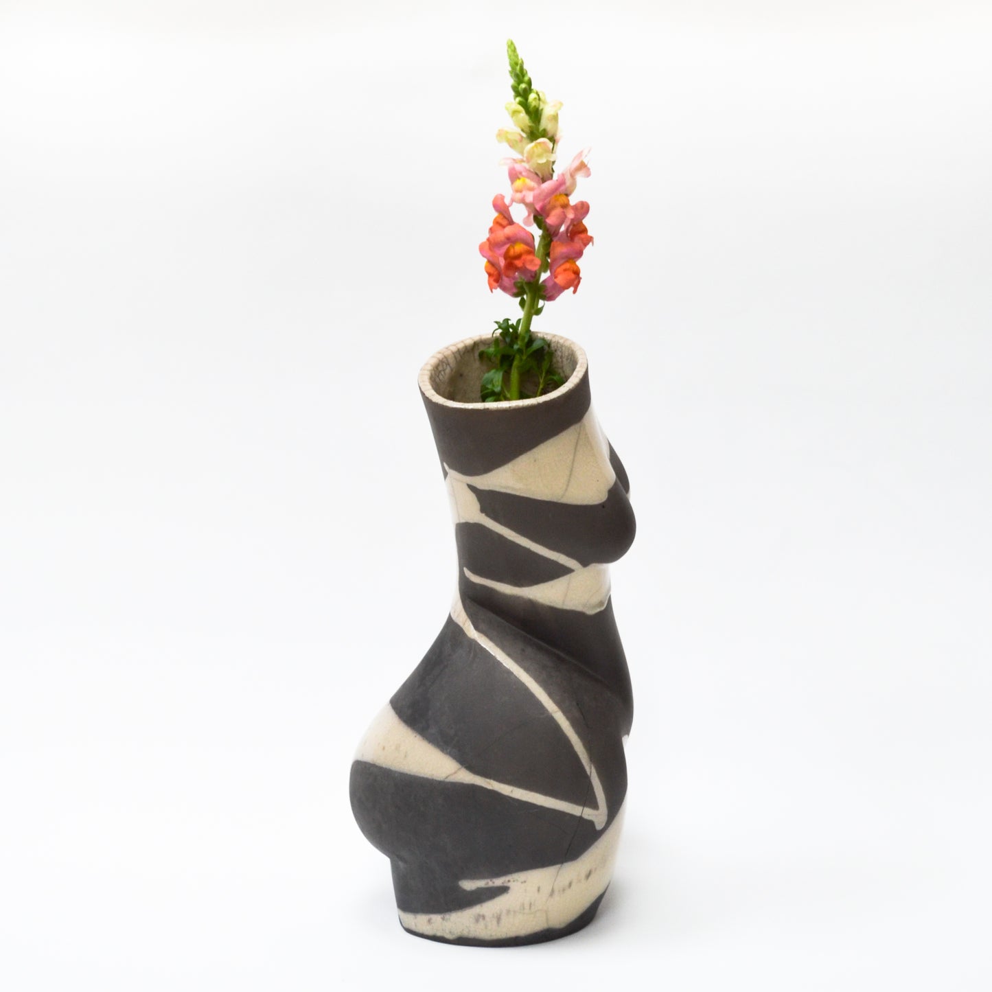 »MARLENE« RAKU ZEBRA