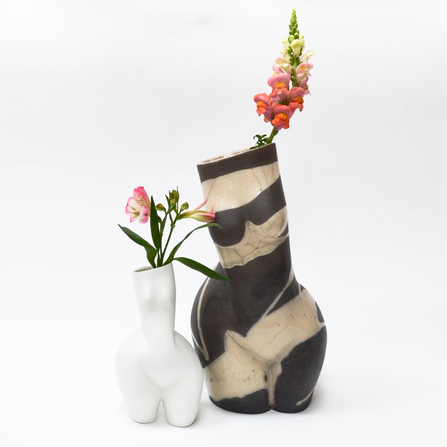 »MARLENE« RAKU ZEBRA