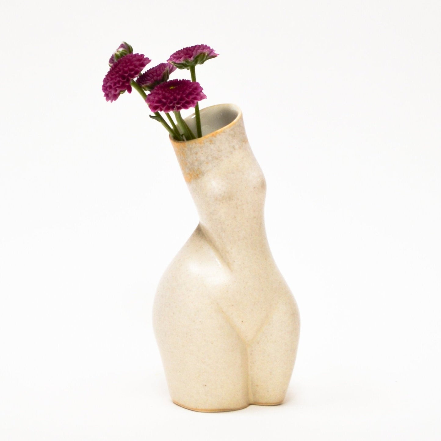 WOMAN VASE »MARILYN« SAND